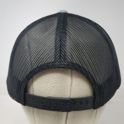 Richardson Trucker Hat Gray One Size Track Utilities Infrastructure Snapback