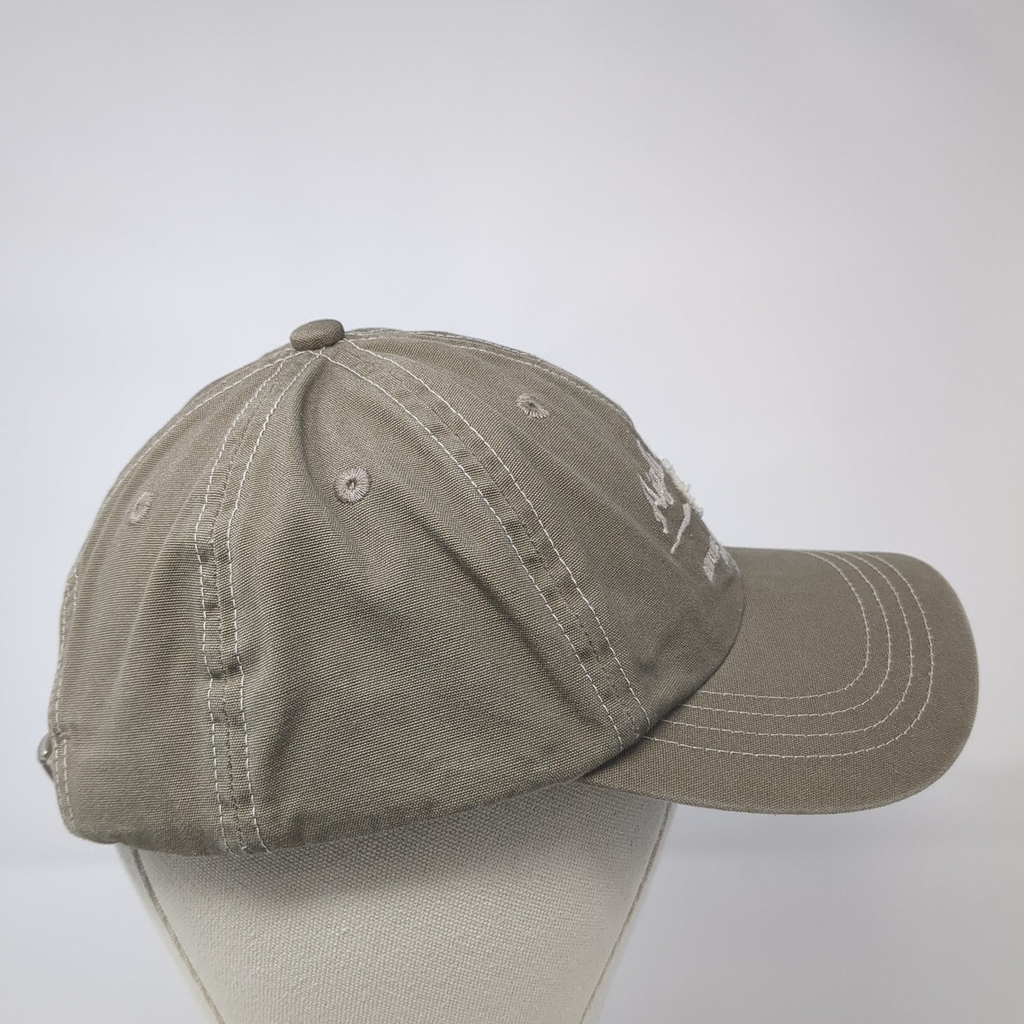 Aigle Outfitter Genuine Outdoor Goods 1853 Baseball Cap Brown OS Adjustable