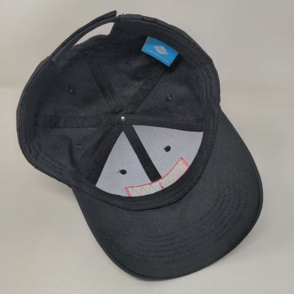 Winn✔Dixie Strapback Hat Black One Size Adjustable Vented Holes 6 Panel Clipper