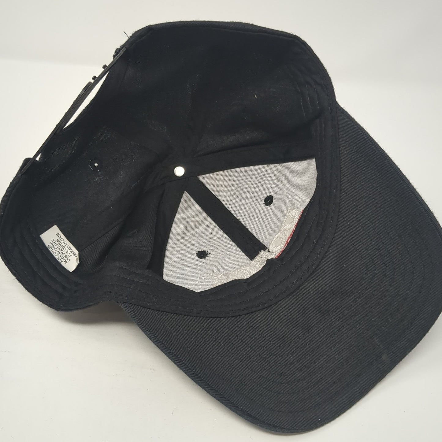 Dobbs Tire & Auto Centers Snapback Hat Black One Size Solid Adjustable