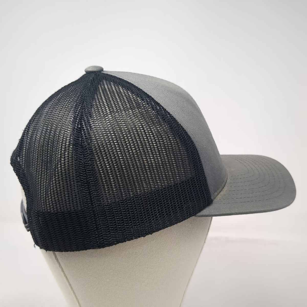 Pacific Headwear Trucker Hat Gray OSFM SLO BREW 104C Pro Model Mesh Back Snap