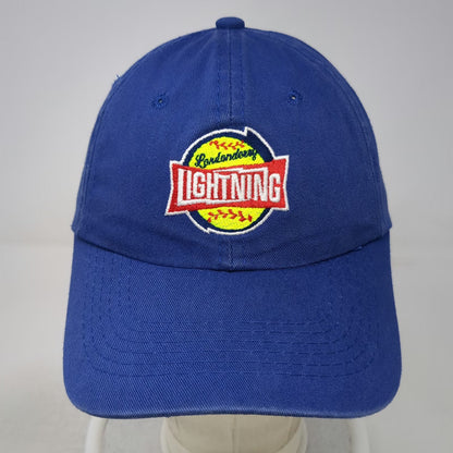 Outdoor Cap Baseball Cap Blue One Size Londonderry Lightning Softball Sports hat