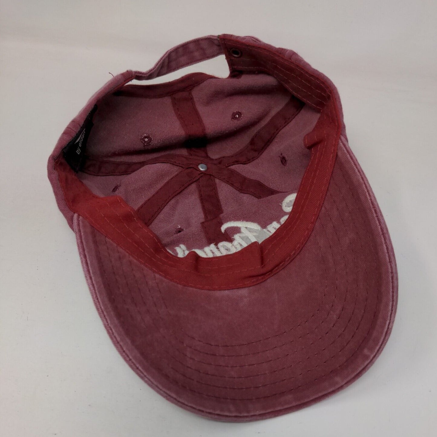 San Francisco Slideback Hat Red One Size Adjustable Embroidered by elidan