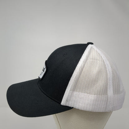 All Rad Days Snapback Trucker Hat Black One Size Adjustable Mesh Back 6 Panel