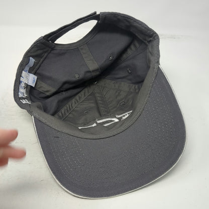 Port Authority Baseball Cap Gray One Size CED Eaton Logo Cotton Hat Sandwich