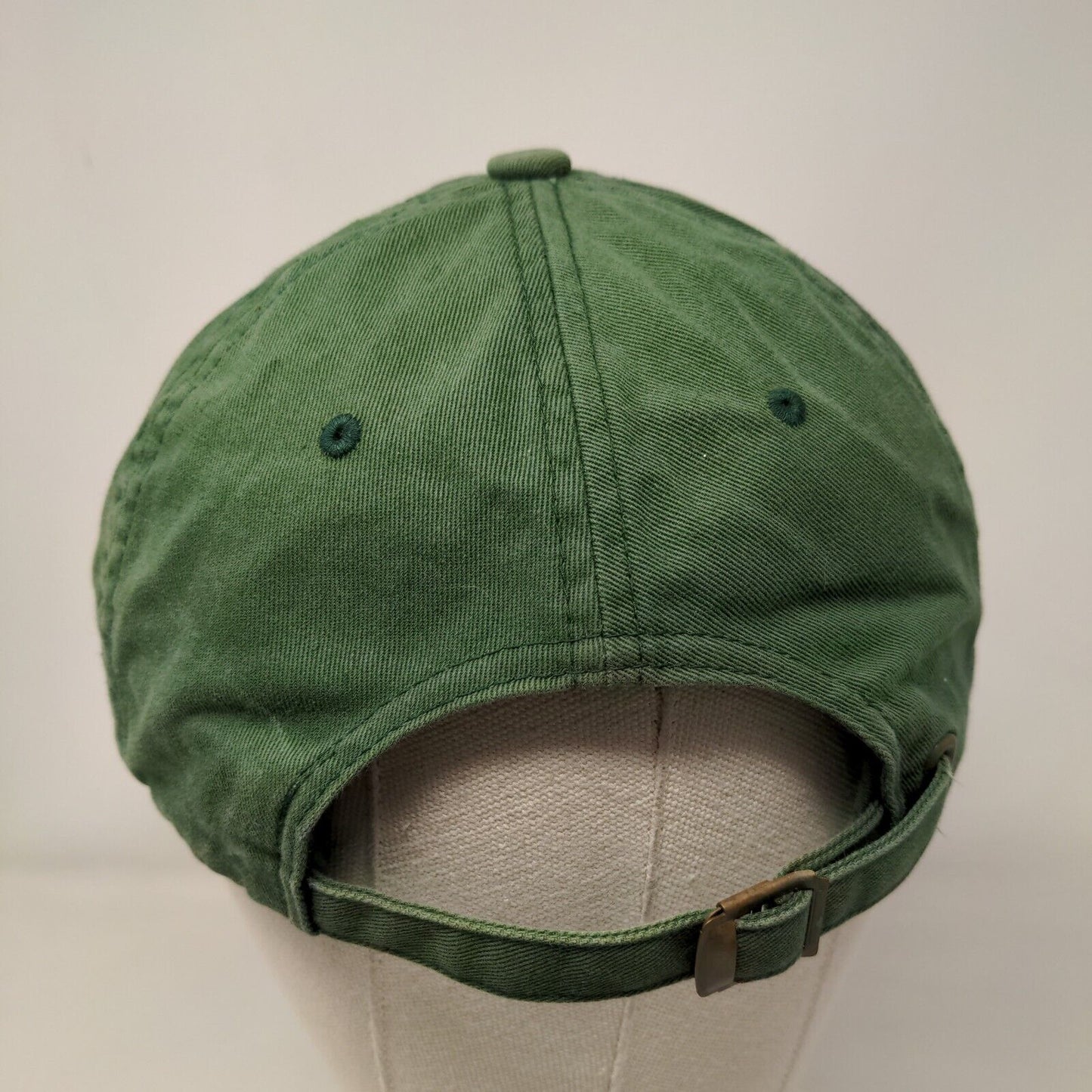 Outlaw 1963 Slideback Hat Green One Size Embroidered 6 Panel Yupoong