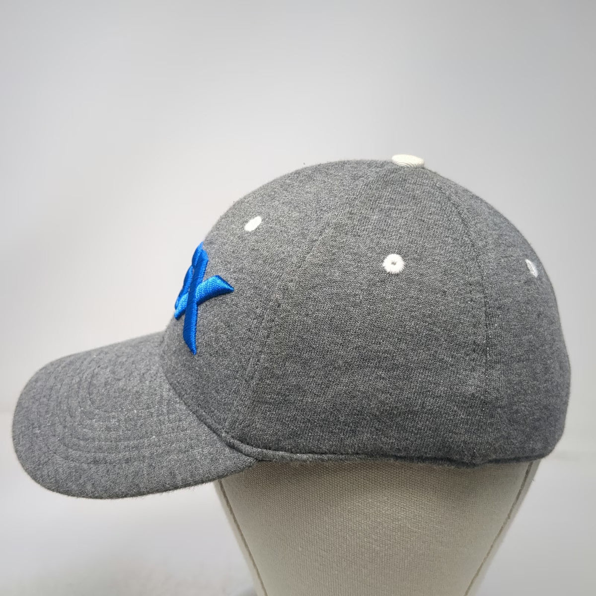 ASX Supercross Baseball Cap Gray One Size Motocross Jersey 3D Embroidery Hat