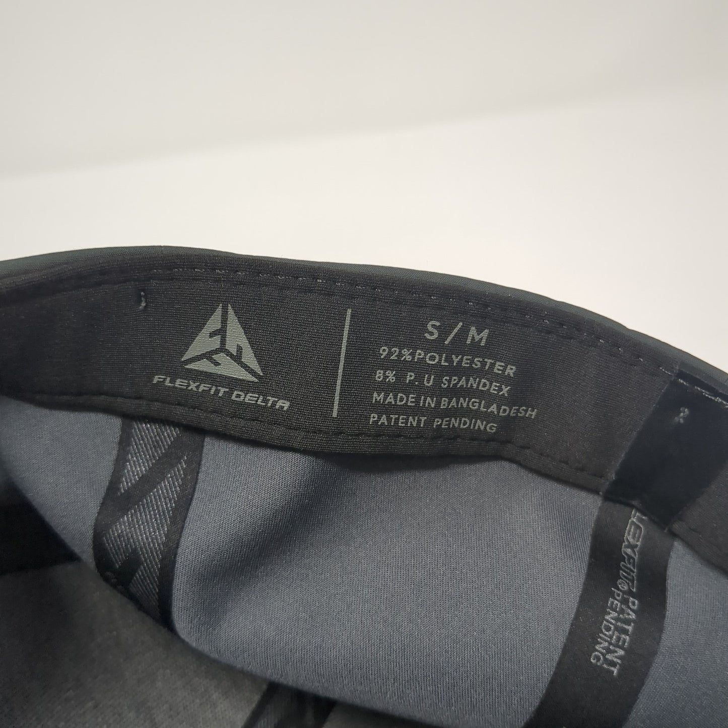 Local Fitted Hat Gray Medium Embroidered Flexfit Delta Solid Outdoor