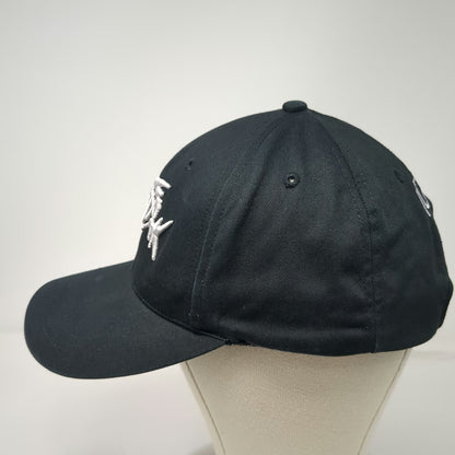 G. Loomis Baseball Cap Black One Size Fish Skeleton Logo Fishing Strapback Hat