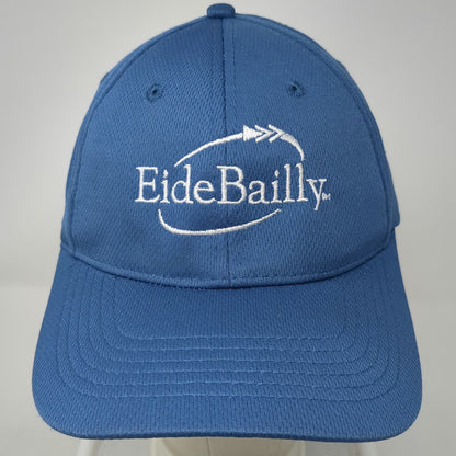 Sport-Tek Baseball Cap Blue One Size Adjustable Strapback Polyester Logo Hat