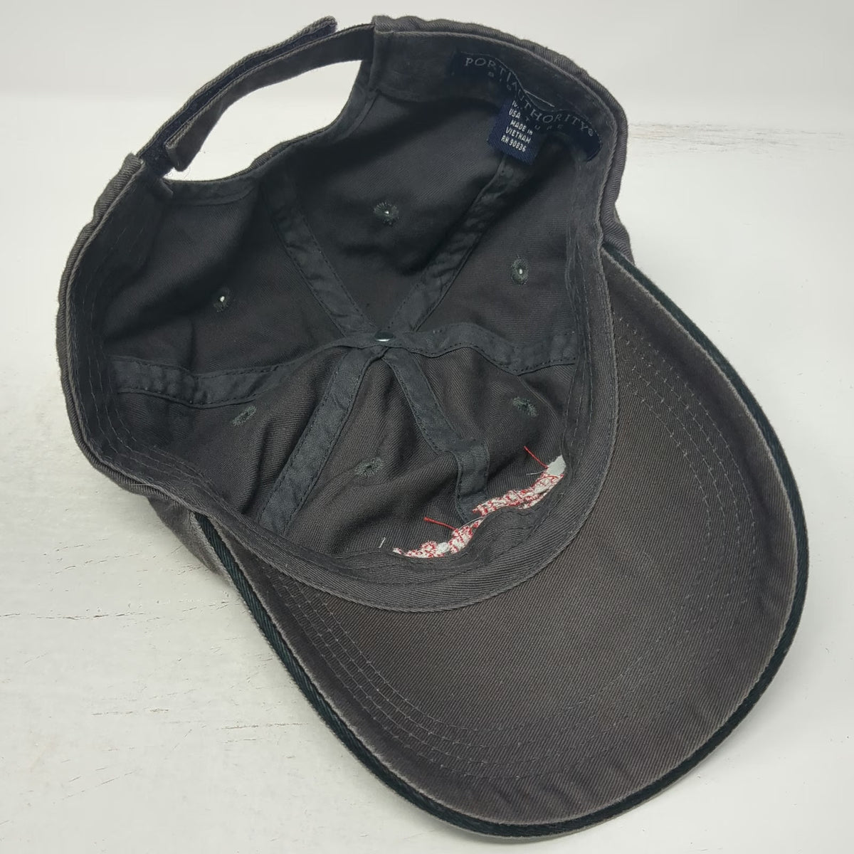 Port Authority Trebar Kenworth Sales Gray One Size Baseball Cap Strapback Hat