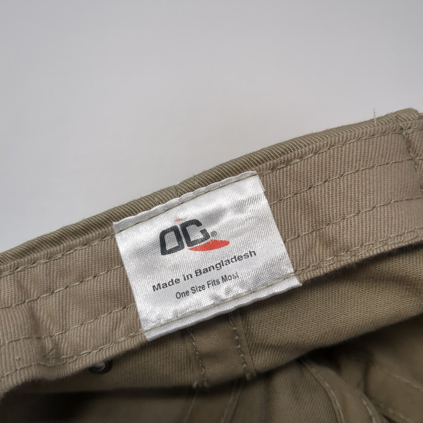 BCS Design Inc. Slideback Hat Brown One Size Adjustable Embroidered