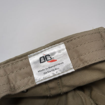 BCS Design Inc. Slideback Hat Brown One Size Adjustable Embroidered