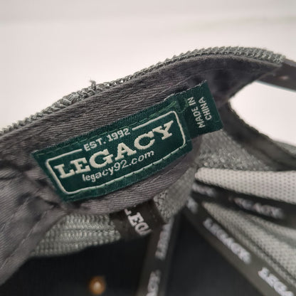 Legacy Rockaway Beach Oregon Baseball Cap Brown Gray One Size Mesh Snapback Hat