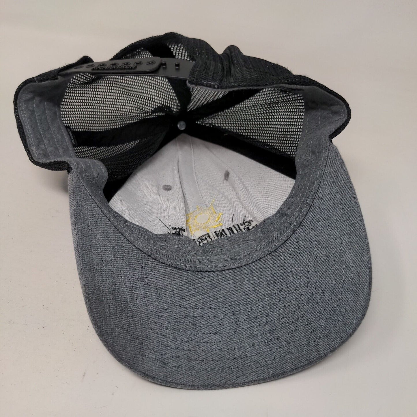 Sunbelt Rentals Snapback Mesh Back Trucker Hat Gray One Size Embroidered