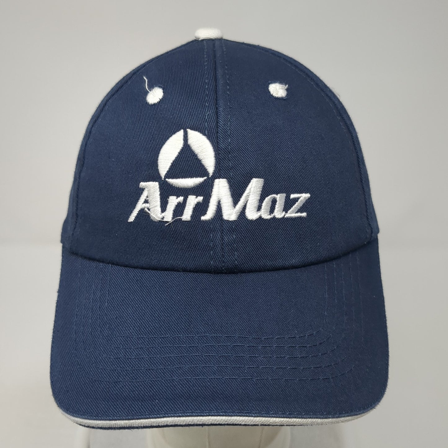 ArrMaz Slideback Hat Blue One Size Adjustable Embroidered Headliner