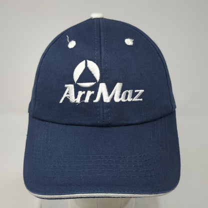 ArrMaz Slideback Hat Blue One Size Adjustable Embroidered Headliner