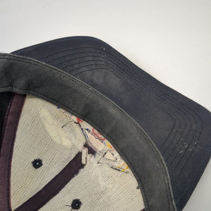 K-Products Snapback Hat Black Rusty Wallace Miller Lite Racing Car #2 Vintage