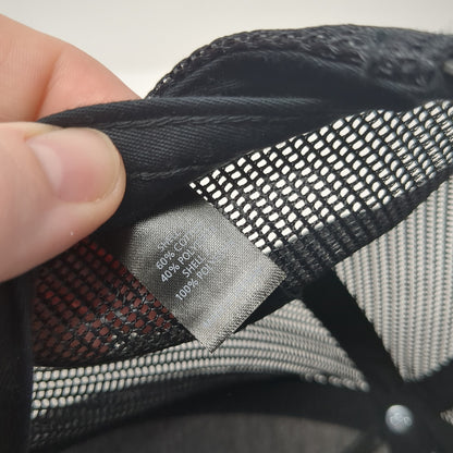 Jax Nutrition Snapback Mesh Back Trucker Hat Black One Size Richardson