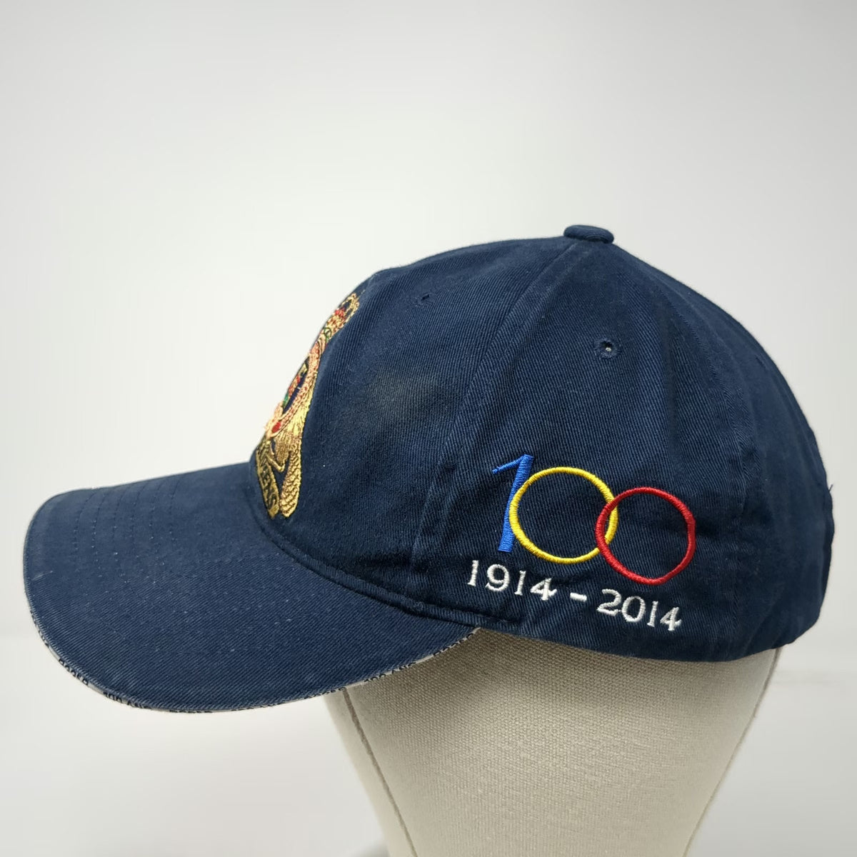 Royal 22e Régiment Baseball Cap Blue One Size Centennial 1914-2014 Beaver Hat