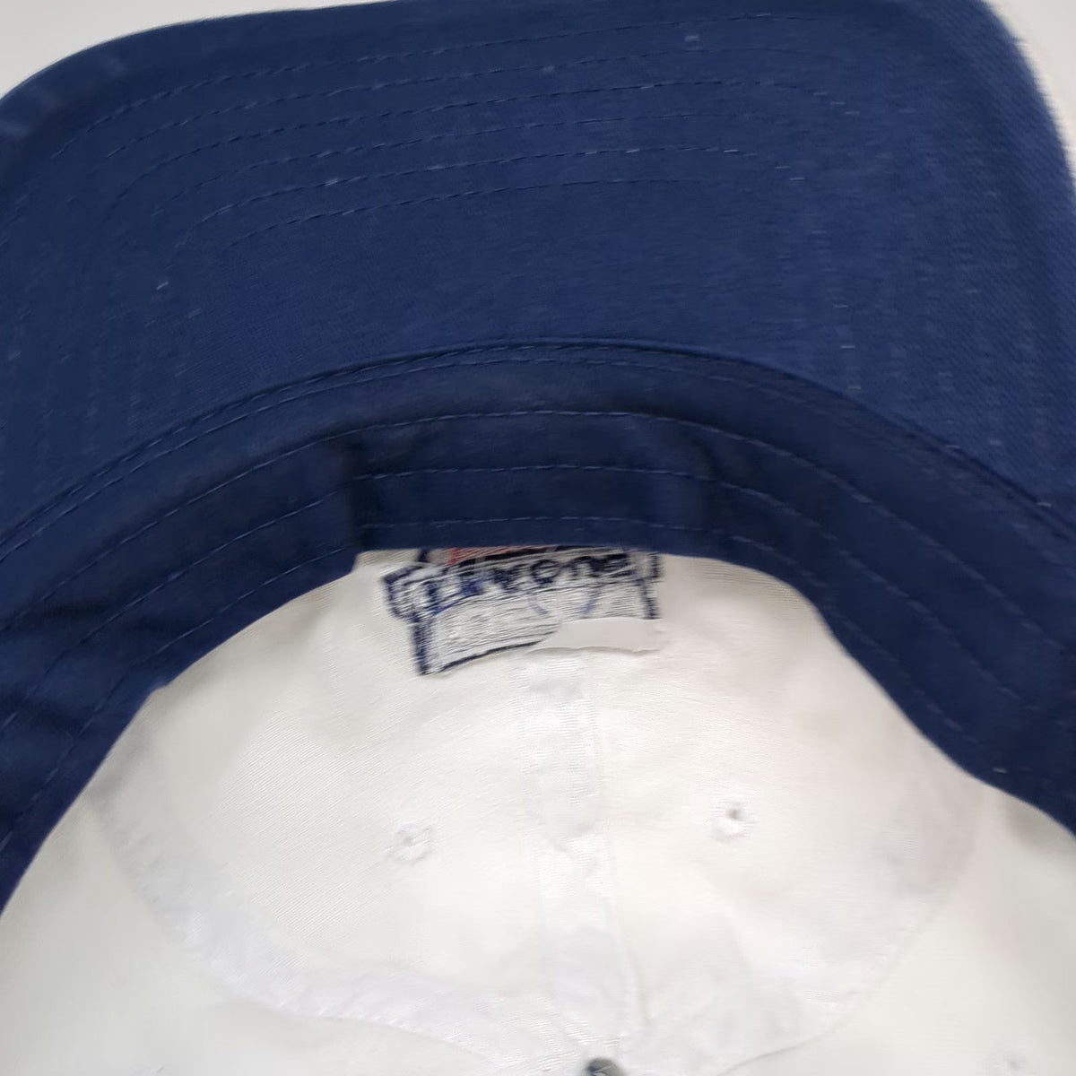 White Baseball Cap One Size USTA League 2010 Team Captain Tennis Sports Logo Hat