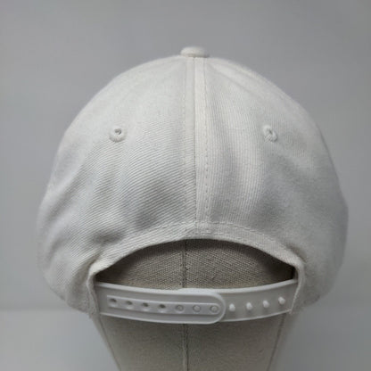 Fast Bicycle San Jose CA Snapback Hat White OSFA Adjustable Embroidered Decky