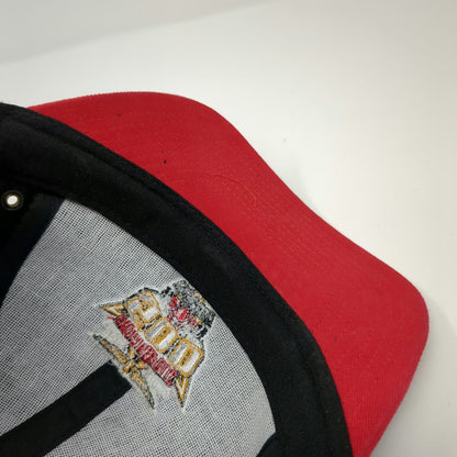 Logo Athletic Indianapolis 500 Baseball Cap Black OSFM 1999 Racing Hat Vintage