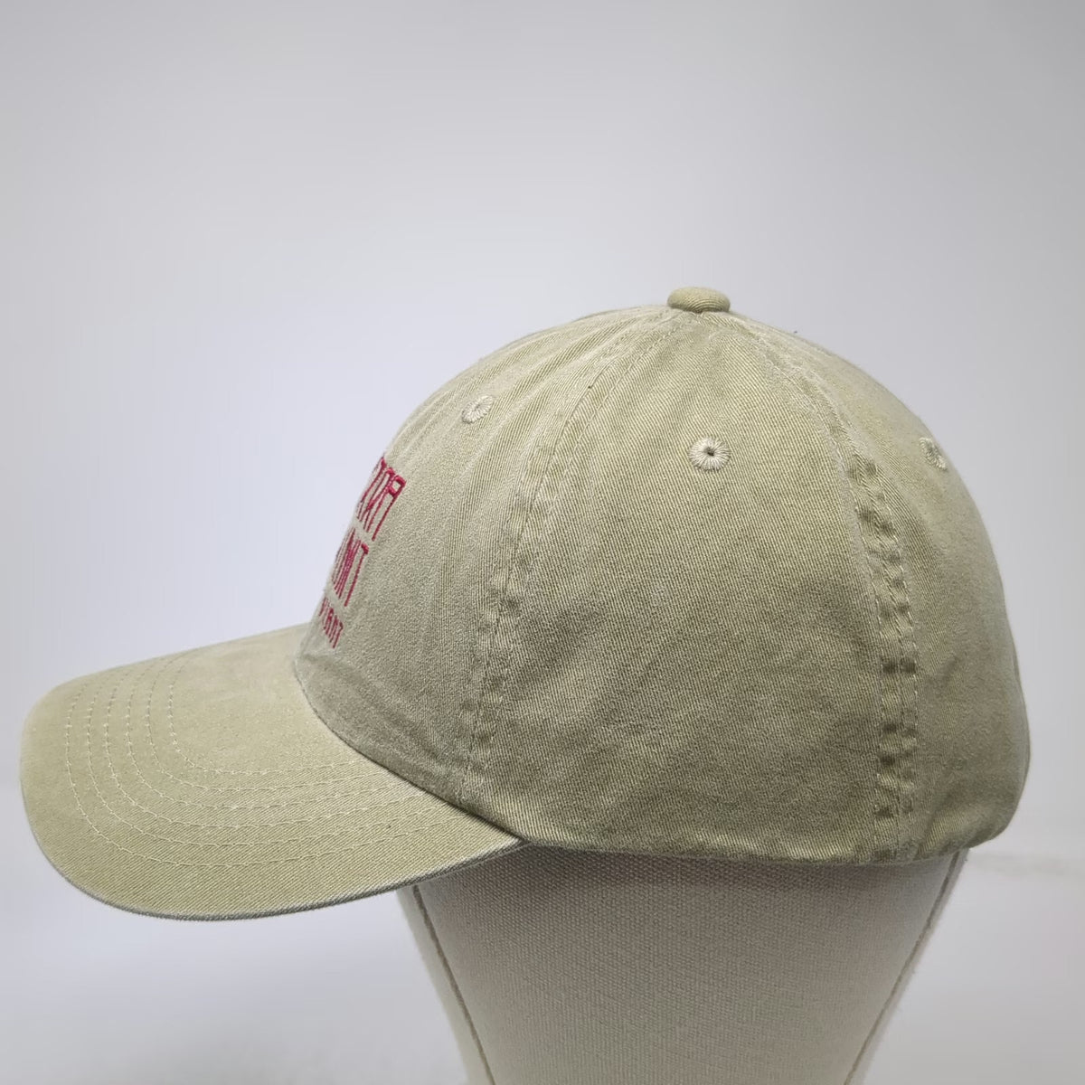 Port Authority Baseball Cap Brown OSFM Sierra Summit Restaurant Slideback Hat