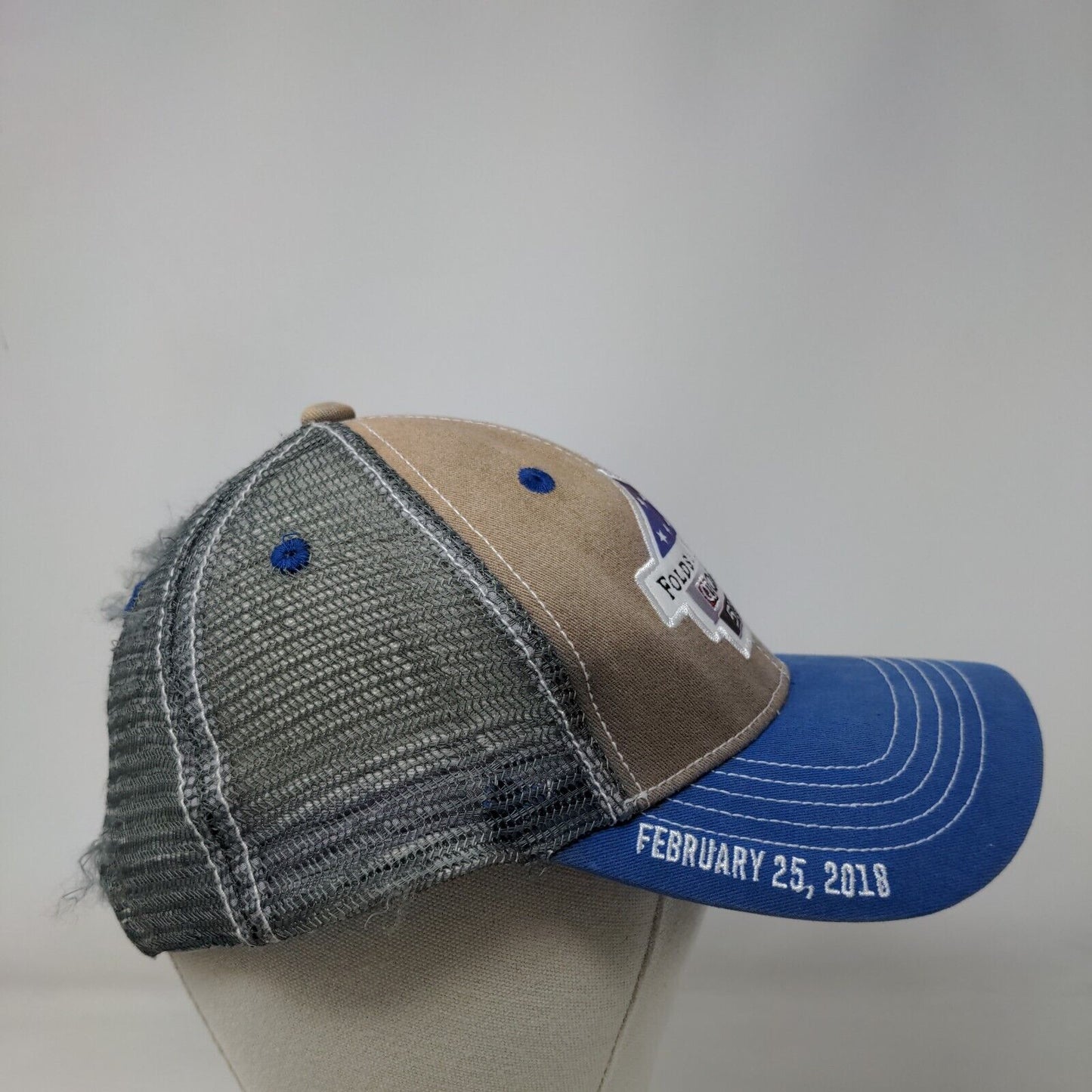 Folds of Honor QuikTrip 500 Strapback Trucker Hat Multicolor One Size Mesh Back