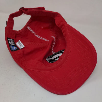 Top of the World Mens Slideback Hat Red Embroidered Georgia Bulldogs Logo Cotton