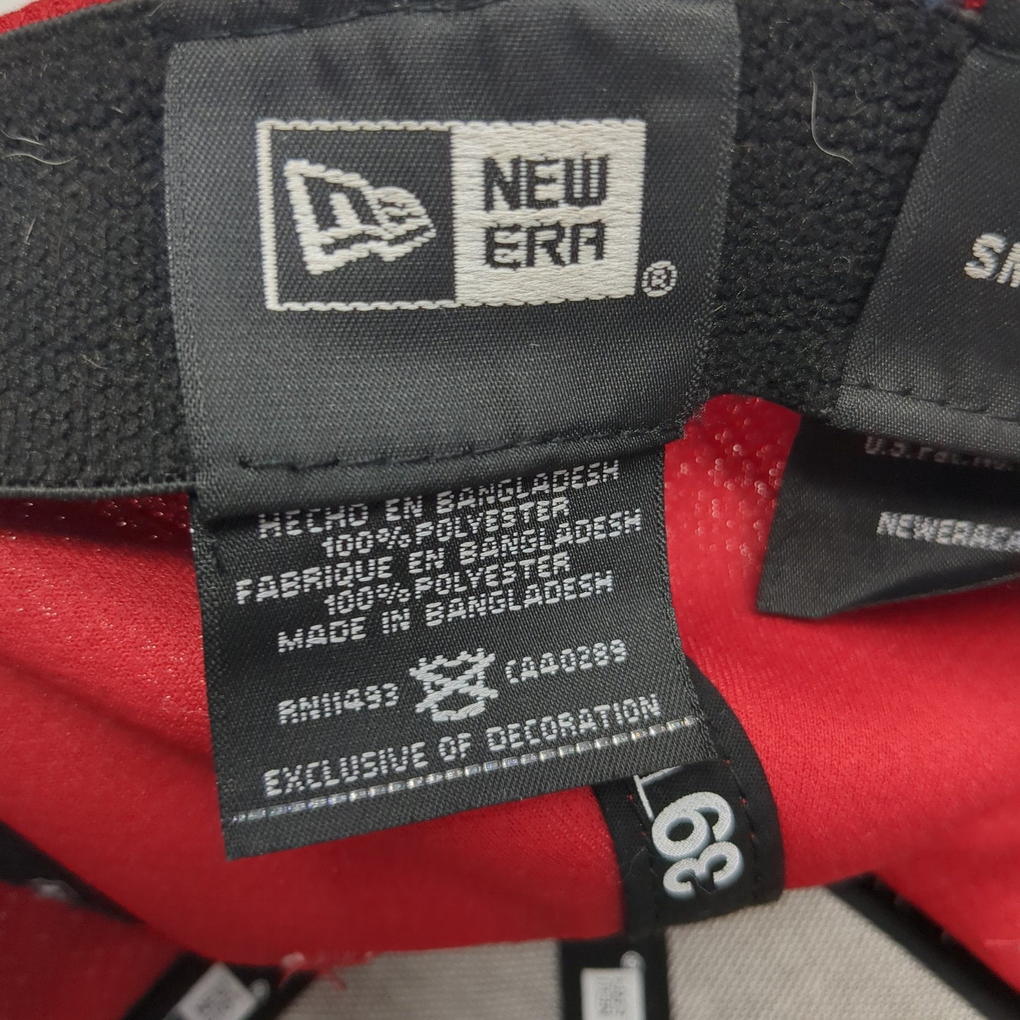 Arterra KC Fitted Hat Red Medium Stretch Embroidered New Era 39Thirty