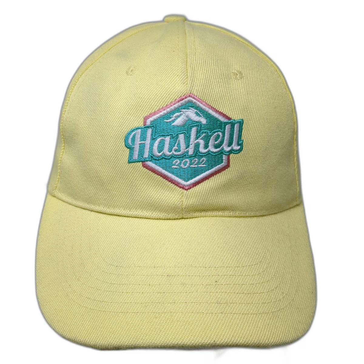 Haskell 2022 TVG Yellow Baseball Cap One Size Strapback Horse Racing Sport Hat