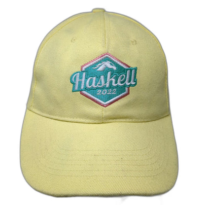 Haskell 2022 TVG Yellow Baseball Cap One Size Strapback Horse Racing Sport Hat