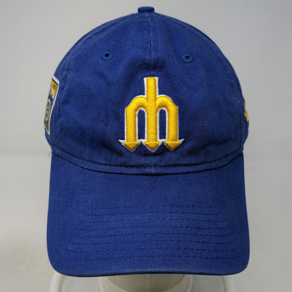 Seattle Mariners MLB New Era Blue Baseball Cap One Size Trident 40th Anniversary