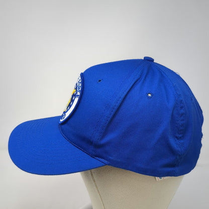 Nissun Cap Snapback Hat Blue One Size U.S. Air Force Retired Patch Military Logo