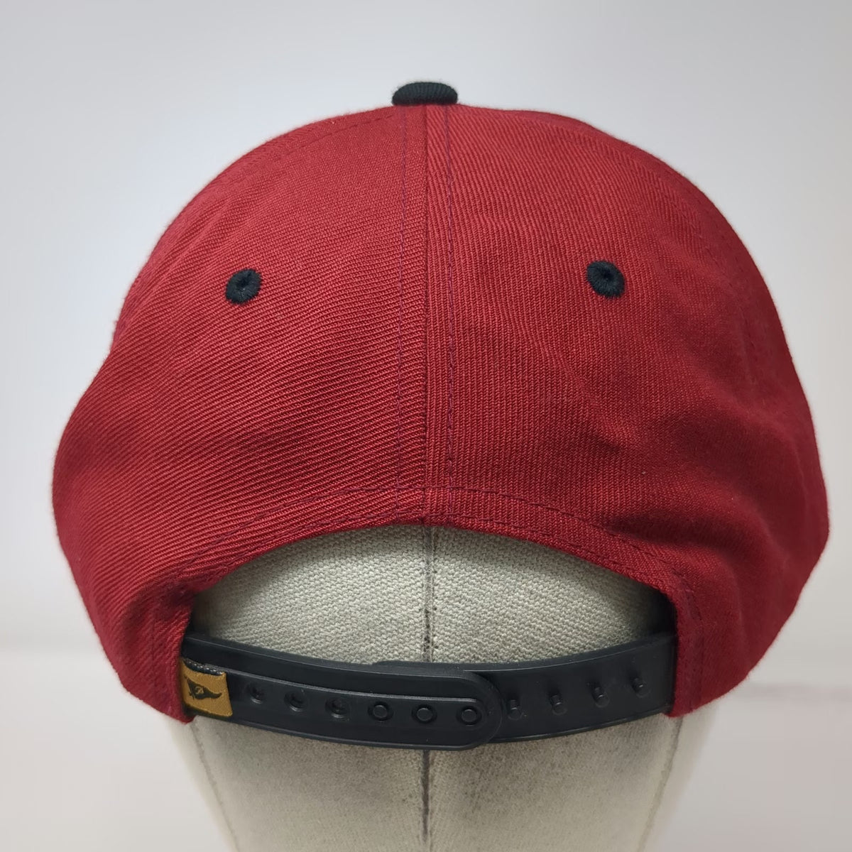 Primitive Snapback Red One Size Pennant Logo Green Underbrim Skateboarding Hat