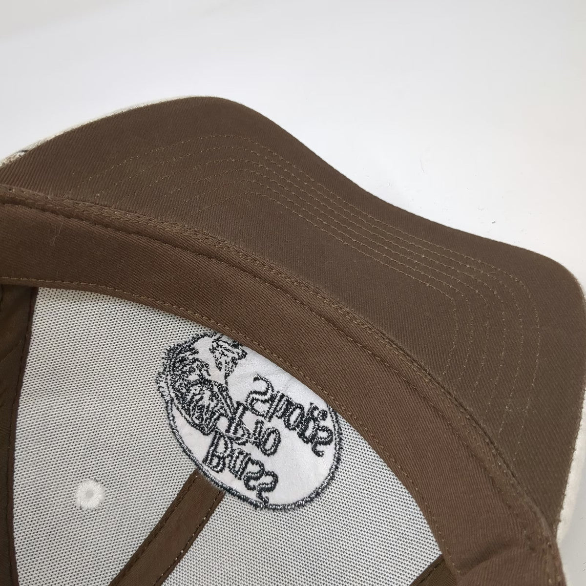 Bass Pro Shops Snapback Hat White One Size Tundra Camo Fishing Hunting Logo