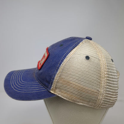 Legacy Saloon #10 Deadwood SD Blue Trucker Hat One Size Mesh Snapback Patch
