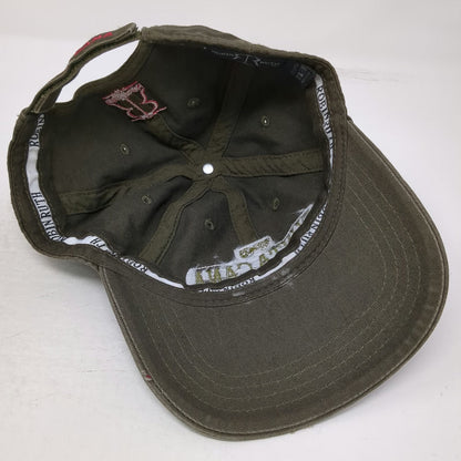 Robin Ruth Punta Cana Hat Baseball Cap Green One Size Strapback Distressed Logo