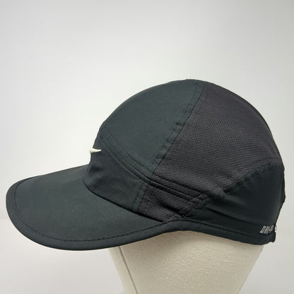 Nike Baseball Cap Black One Size Dri-FIT Featherlight Performance Running Hat
