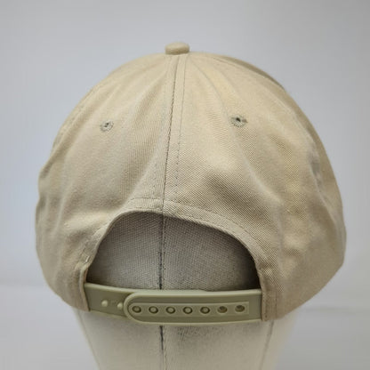 Yaesu Snapback Beige One Size Embroidered Logo Radio Amateur Ham Adjustable Hat