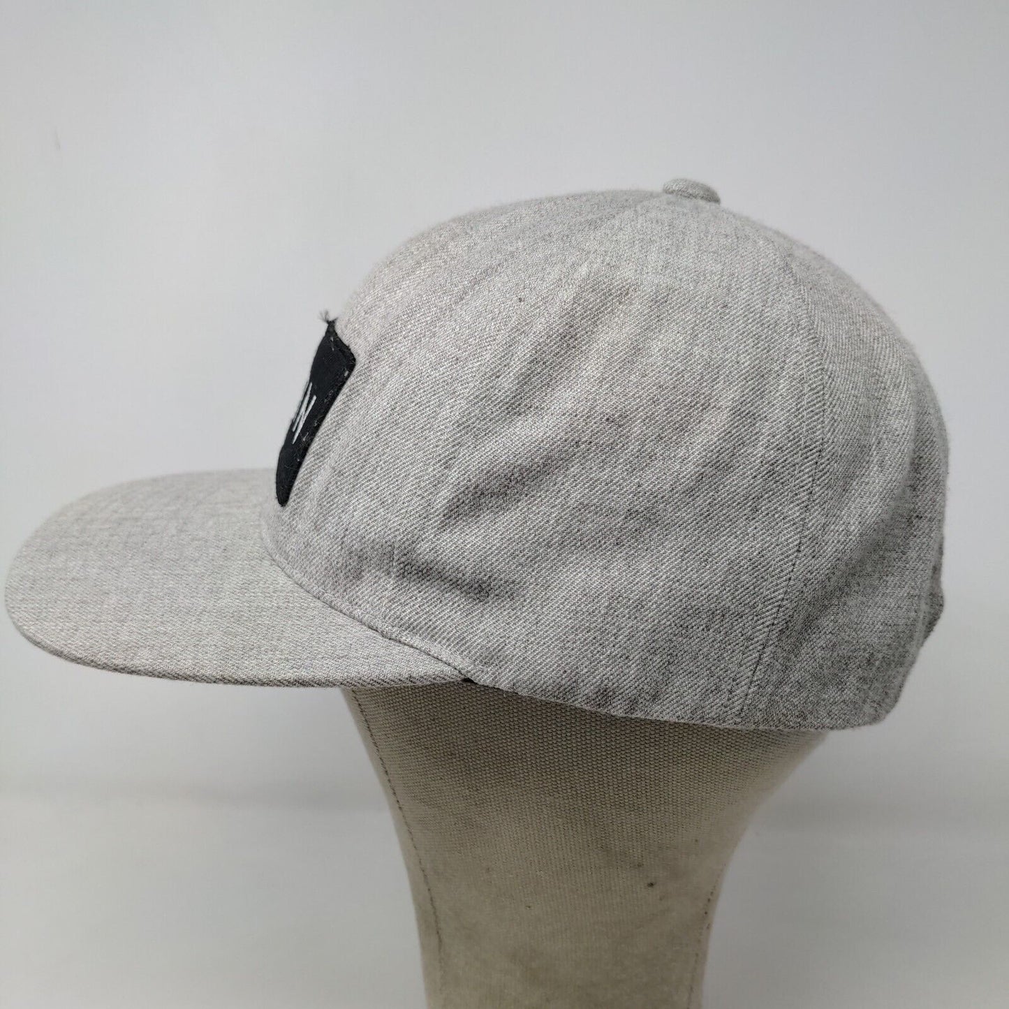 Brixton Men's Snapback Hat Gray Embroidered Logo Adjustable BRXTN