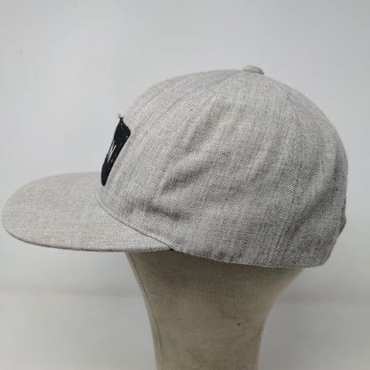 Brixton Men's Snapback Hat Gray Embroidered Logo Adjustable BRXTN