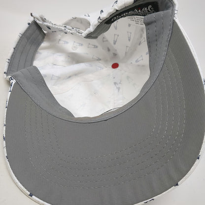 Imperial Baseball Cap White One Size Highland Links Cape Cod Lighthouse Logo Hat