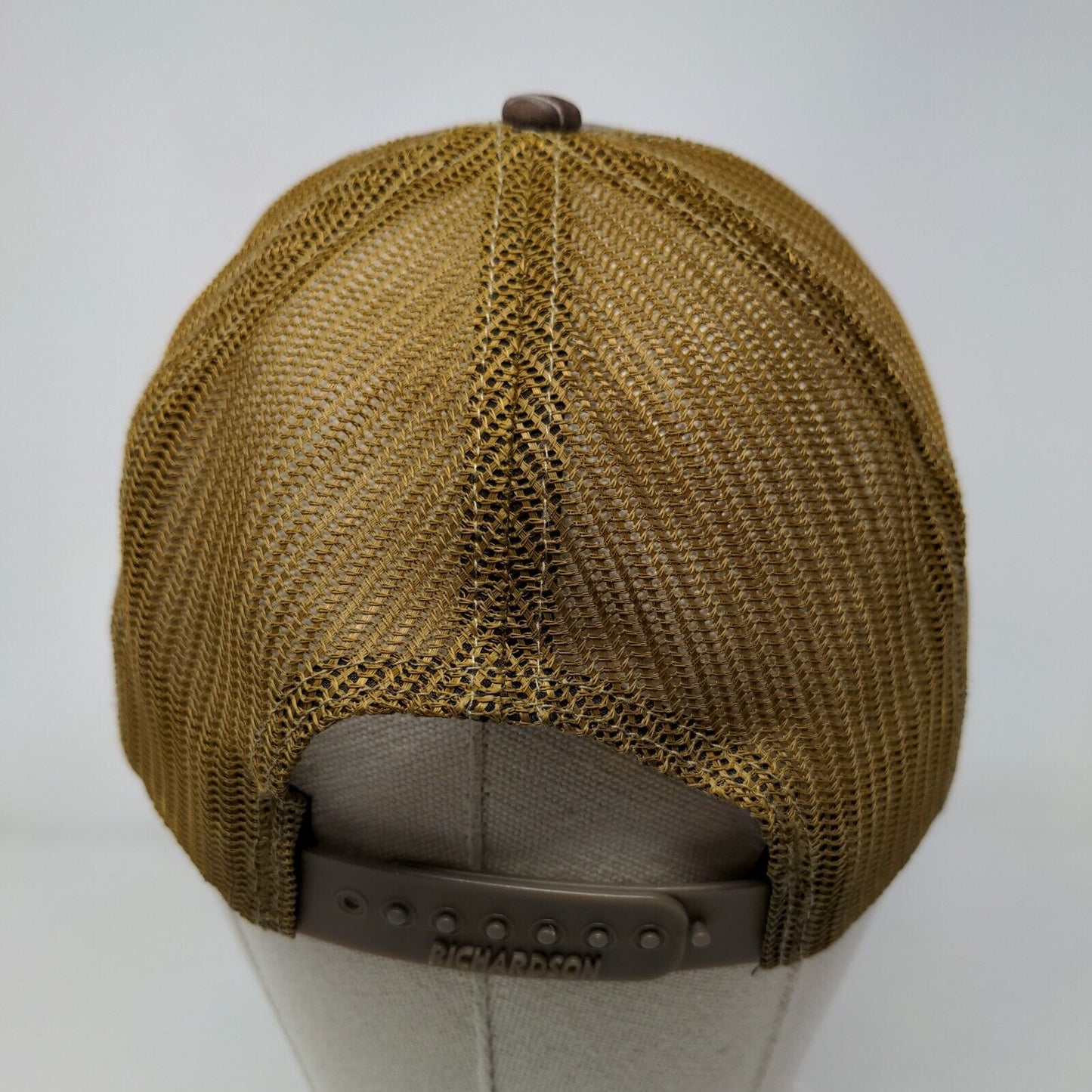 UES Snapback Trucker Hat Multicolor One Size Embroidered Mesh Back Richardson