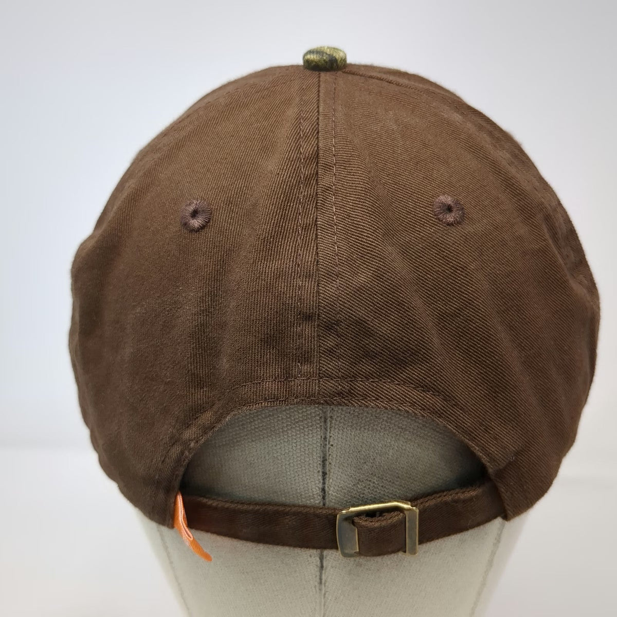K-Products Baseball Cap Brown Camo One Size Snap-on Tools Slideback Mechanic Hat