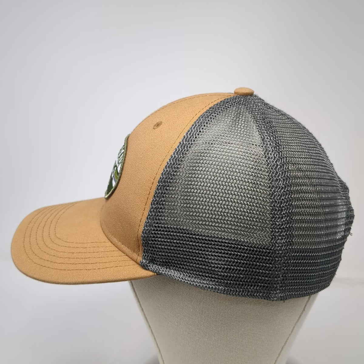Legacy Rockaway Beach Oregon Baseball Cap Brown Gray One Size Mesh Snapback Hat