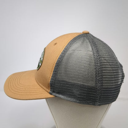 Legacy Rockaway Beach Oregon Baseball Cap Brown Gray One Size Mesh Snapback Hat