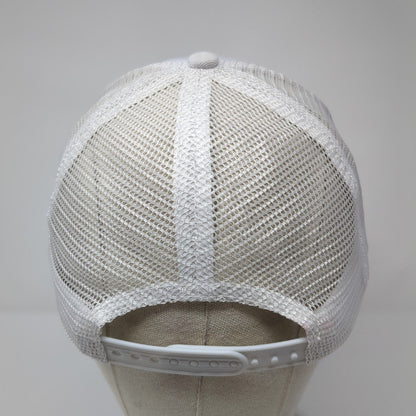 Sam Hunt Snapback Trucker Hat White One Size Adjustable Embroidered 6 Panel