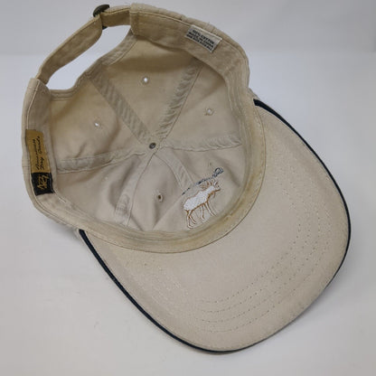 Grand Teton National Park Leave No Trace Slideback Hat Tan One Size Adjustable